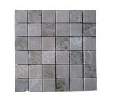 Marbre Beige - Emperador Mosaïque 4,8x4,8 cm REF 2408