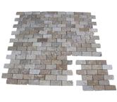 Travertin Classique Beige Mosaïque 4,8x10 cm REF 721