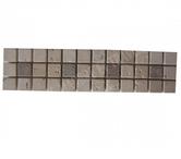 Travertin ClassiqueMilieu Noce Frise 30,5x5 cm REF 797