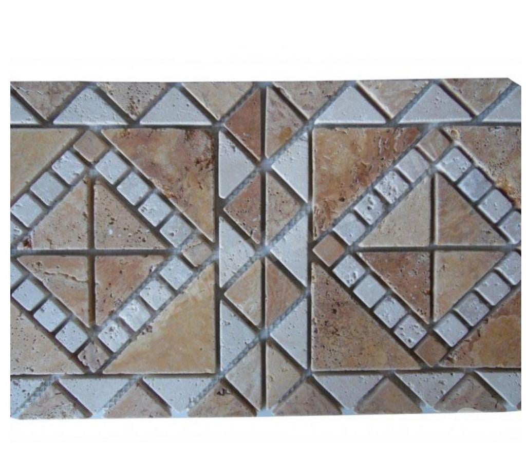  Var Forcalqueiret - 83136 - Photos Vivastreet Travertin Jaune & Classique Rosace 30,5x30,5 cm REF 1138