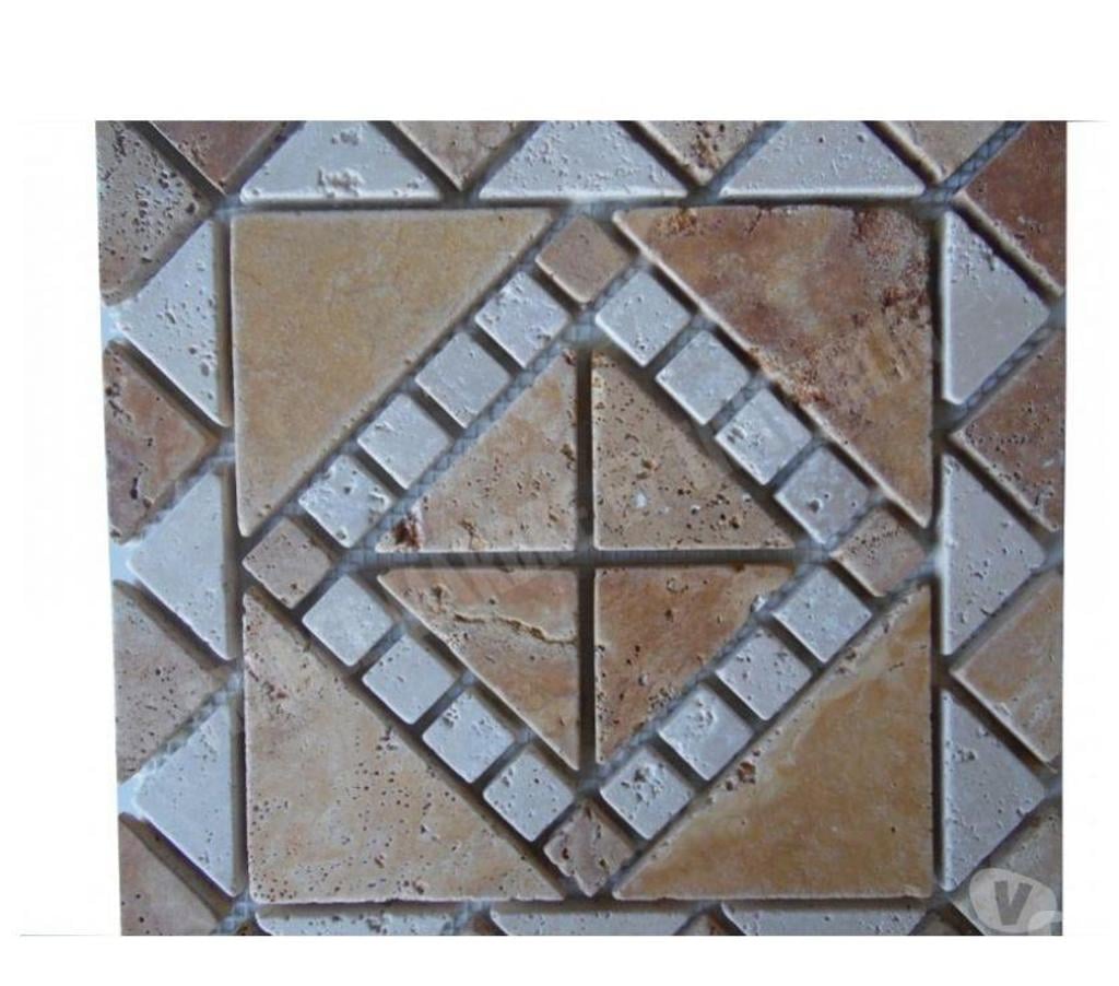  Var Forcalqueiret - 83136 - Photos Vivastreet Travertin Jaune & Classique Rosace 30,5x30,5 cm REF 1138