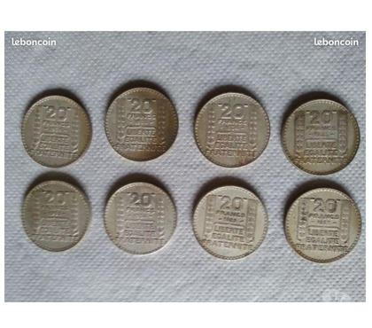 Collections Montceaux les Provins Seine-et-Marne - Photos Vivastreet argent 20 francs