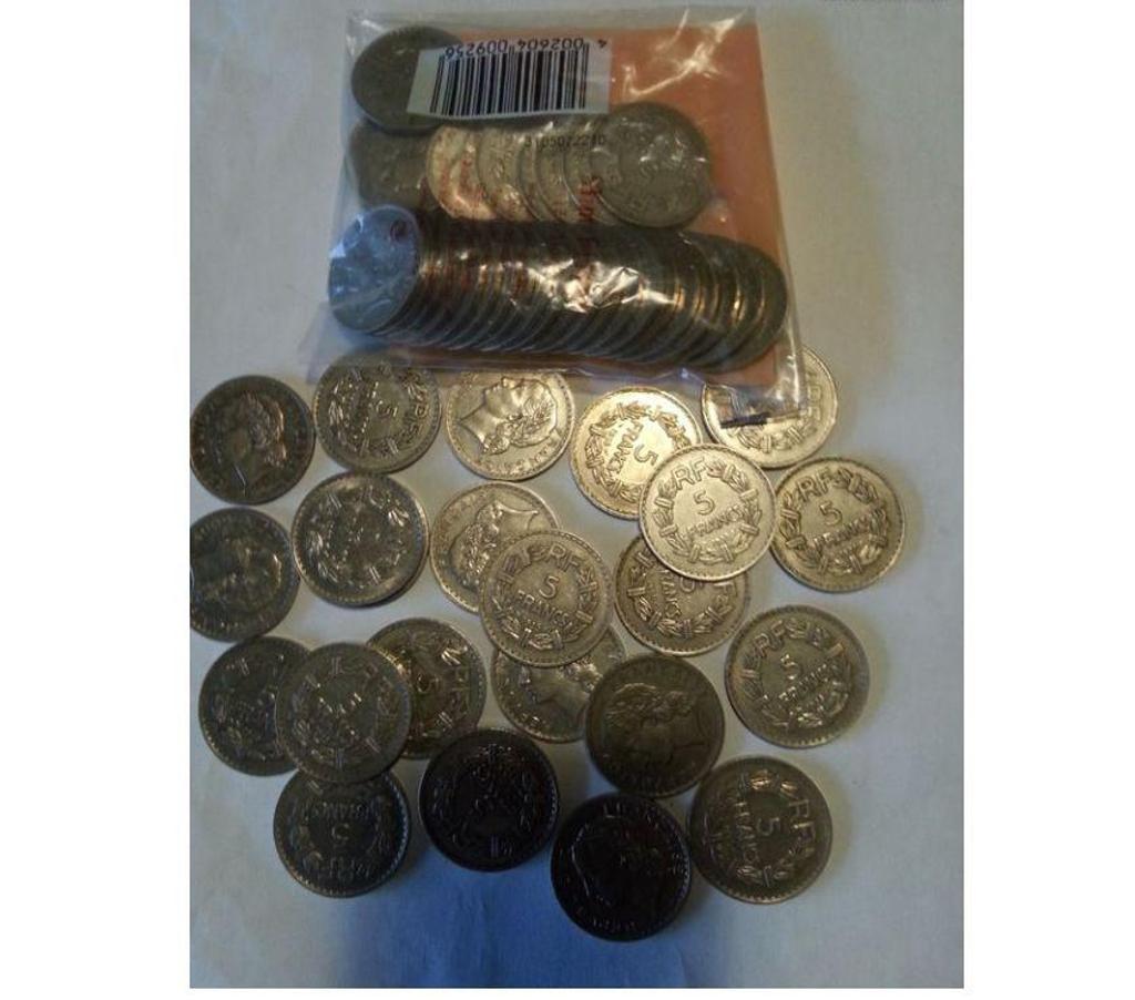 Collection Seine-et-Marne Montceaux les Provins - 77151 - Photos Vivastreet 5 francs nickel lavrillier