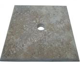 Travertin Walnut Chapeau Pilier 30,5x30,5 cm REF 3135