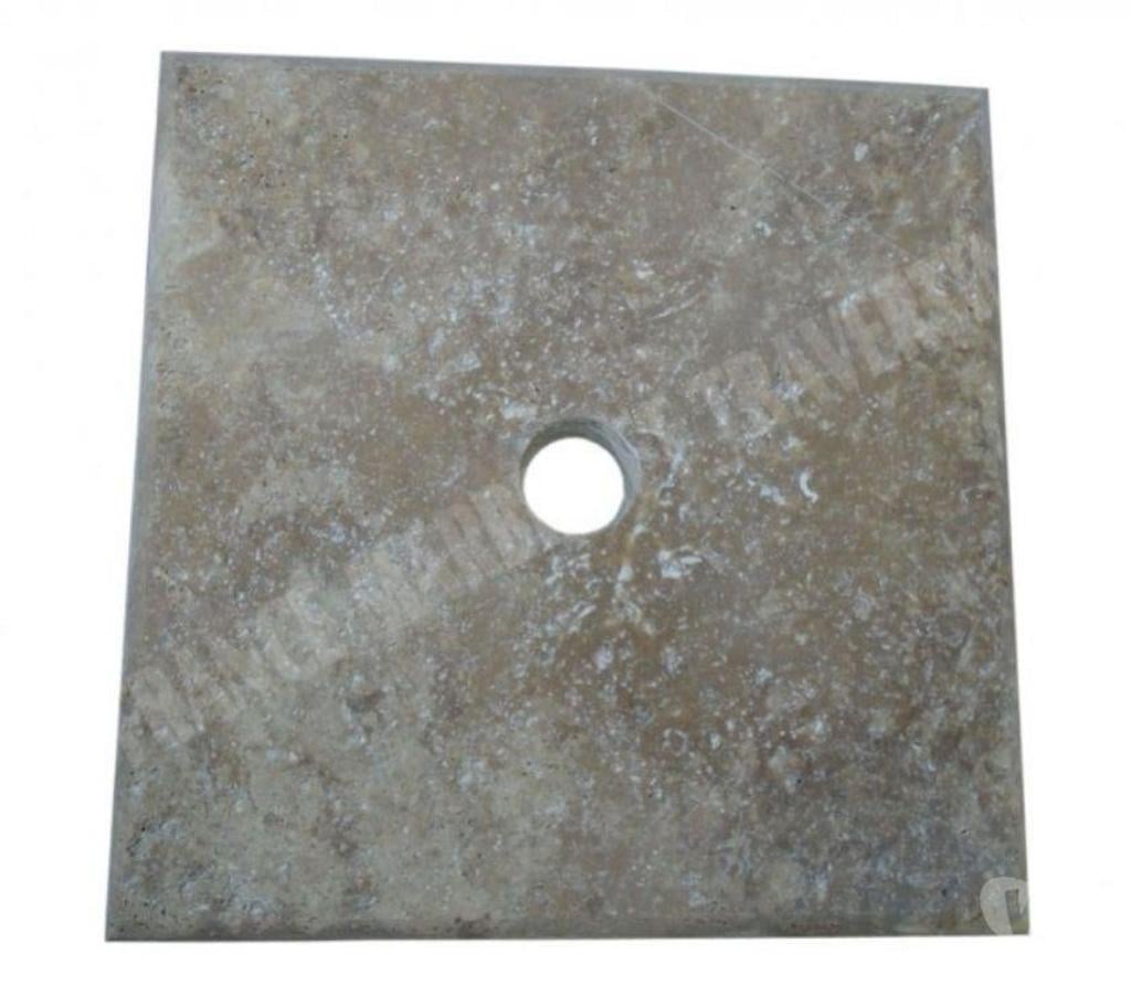  Var Forcalqueiret - 83136 - Photos Vivastreet Travertin Walnut Chapeau Pilier 30,5x30,5 cm REF 3135