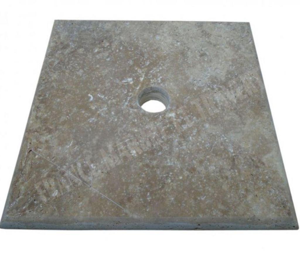  Var Forcalqueiret - 83136 - Photos Vivastreet Travertin Walnut Chapeau Pilier 30,5x30,5 cm REF 3135