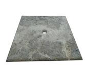 Travertin Silver Chapeau Pilier 40,6x40,6 cm REF 3110