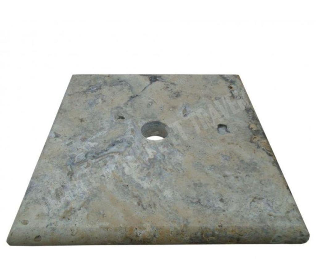  Var Forcalqueiret - 83136 - Photos Vivastreet Travertin Silver Chapeau Pilier 30,5x30,5 cm REF 3107