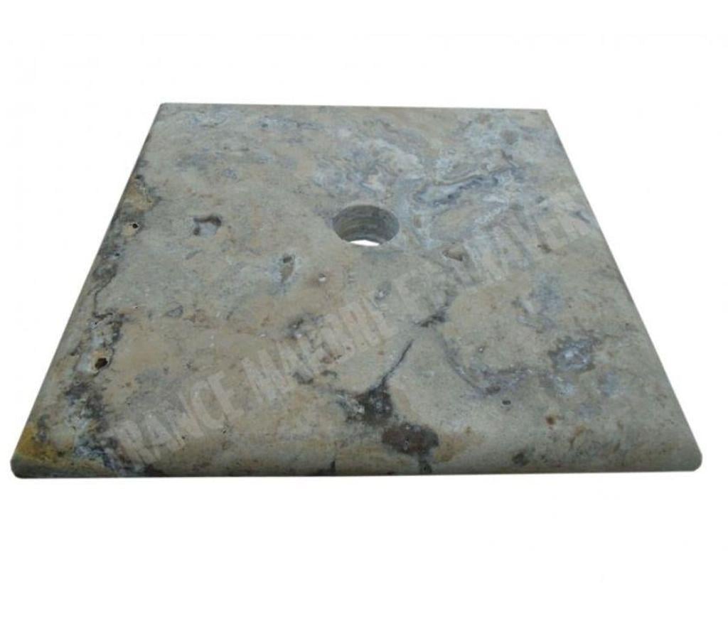  Var Forcalqueiret - 83136 - Photos Vivastreet Travertin Silver Chapeau Pilier 30,5x30,5 cm REF 3107