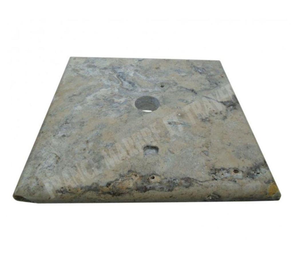  Var Forcalqueiret - 83136 - Photos Vivastreet Travertin Silver Chapeau Pilier 30,5x30,5 cm REF 3107