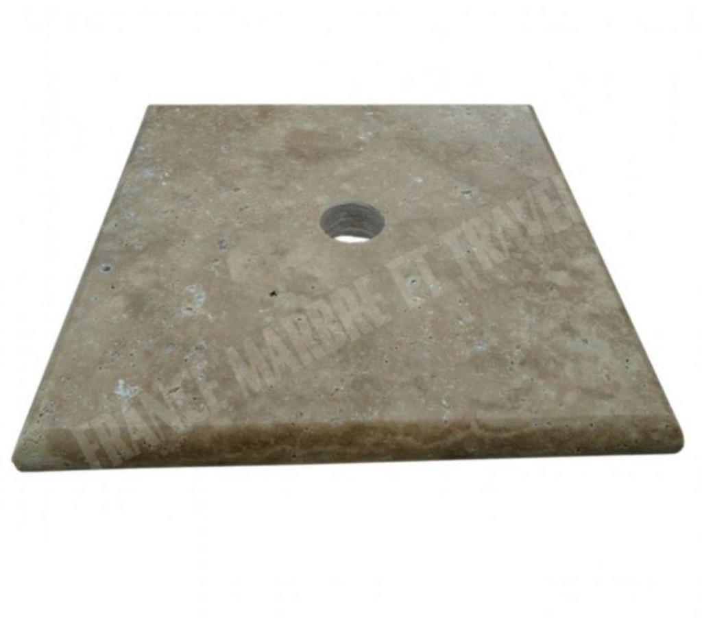  Var Forcalqueiret - 83136 - Photos Vivastreet Travertin Walnut Chapeau Pilier 40,6x40,6 cm REF 3106