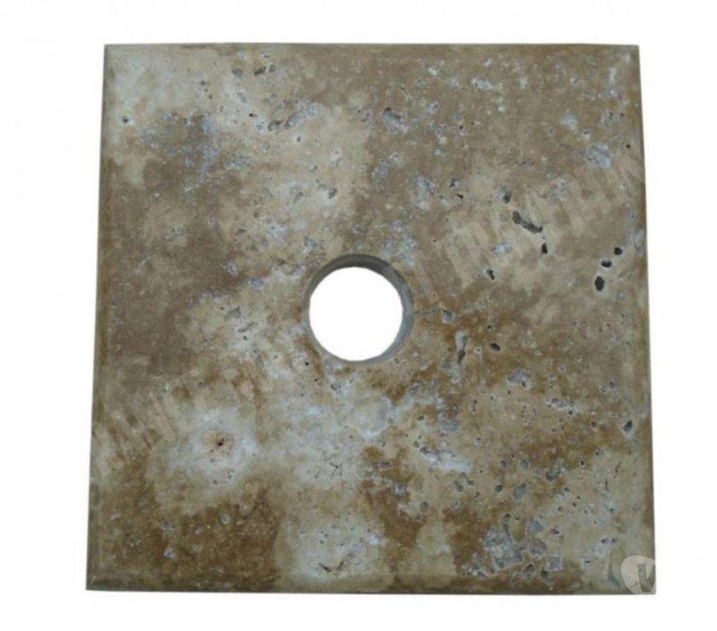  Var Forcalqueiret - 83136 - Photos Vivastreet Travertin Walnut Chapeau Pilier 20,3x20,3 cm REF 3103