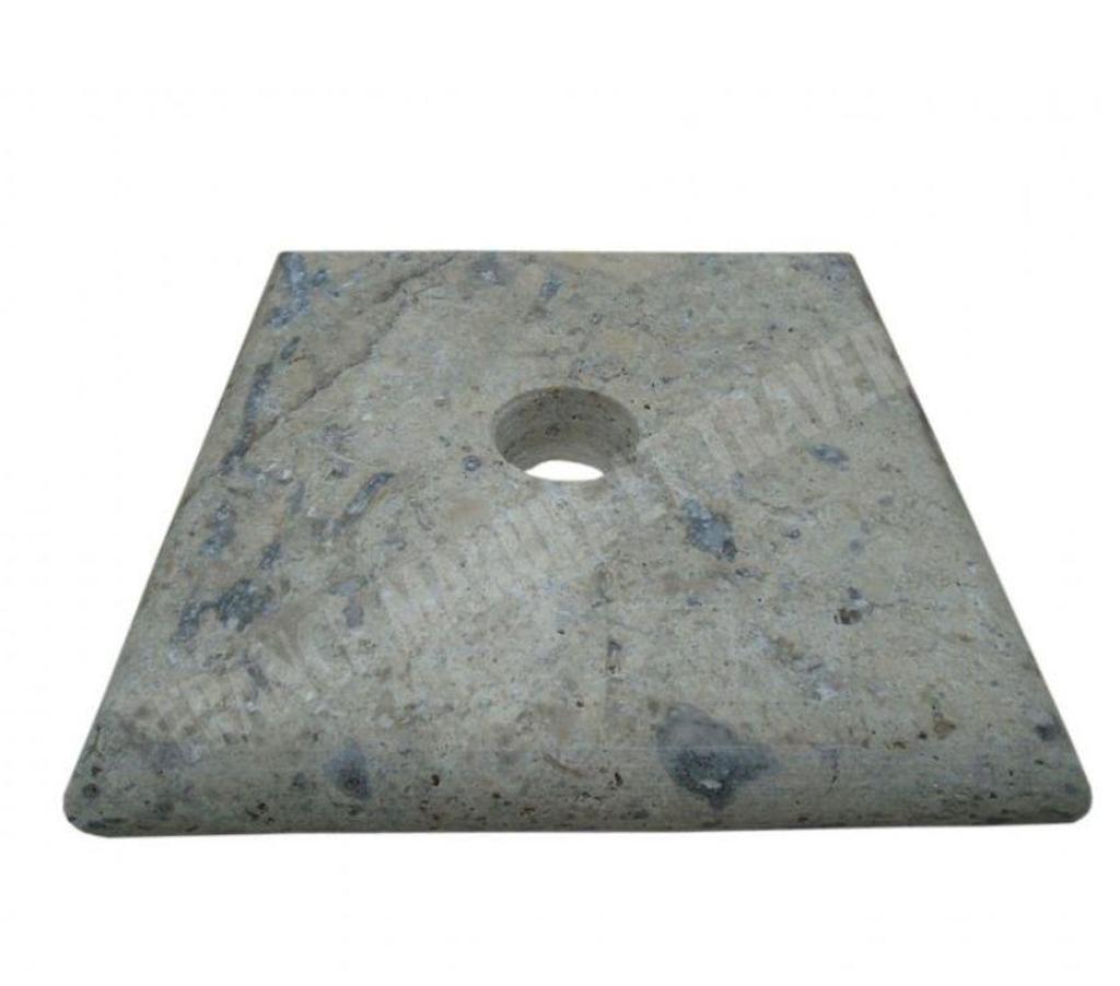  Var Forcalqueiret - 83136 - Photos Vivastreet Travertin Silver Chapeau Pilier 20,3x20,3 cm REF 3101