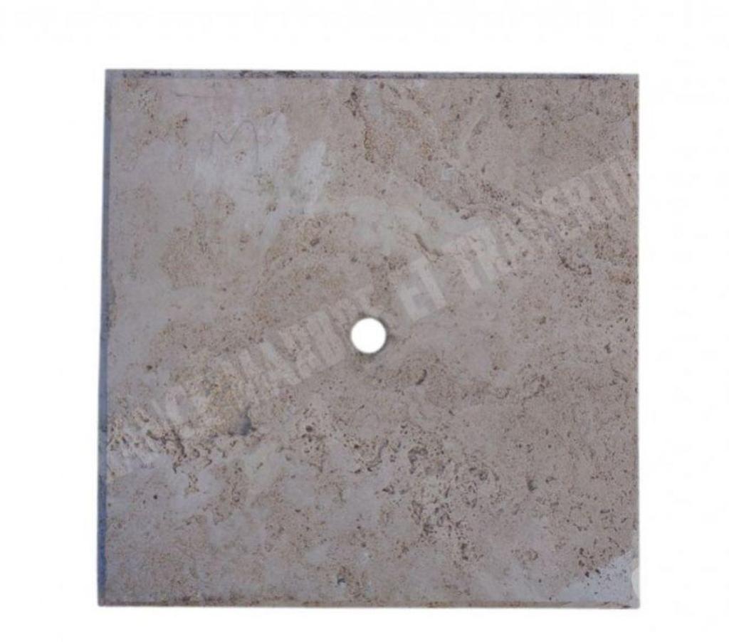  Var Forcalqueiret - 83136 - Photos Vivastreet Travertin Classique Beige Bouchon Regard 40x40 cm REF 2944