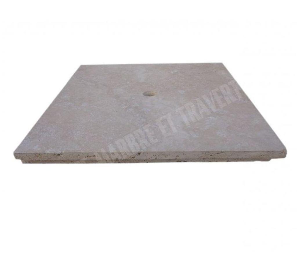  Var Forcalqueiret - 83136 - Photos Vivastreet Travertin Classique Beige Bouchon Regard 40x40 cm REF 2944