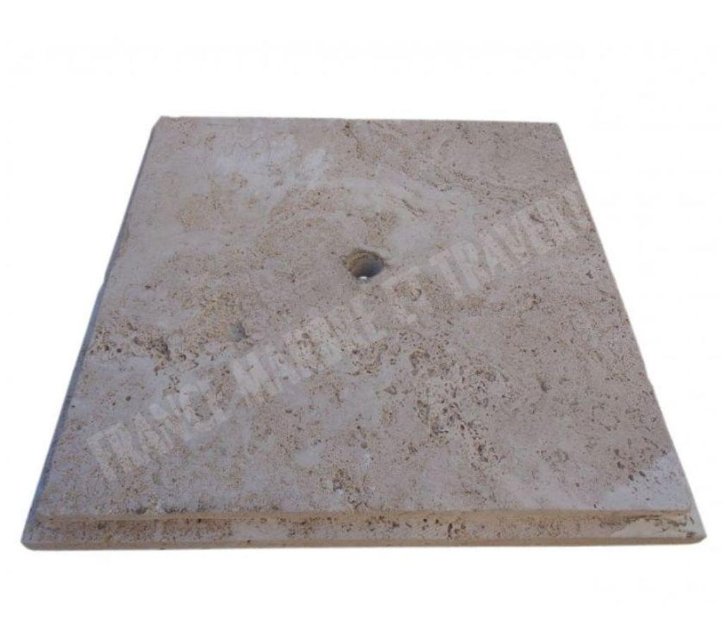  Var Forcalqueiret - 83136 - Photos Vivastreet Travertin Classique Beige Bouchon Regard 40x40 cm REF 2944