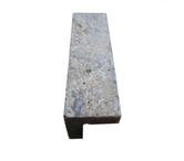 Travertin Silver Gris Baguette D'angle 10x3 cm REF 978