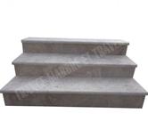 Travertin Gris Silver Marche Escalier REF 2896