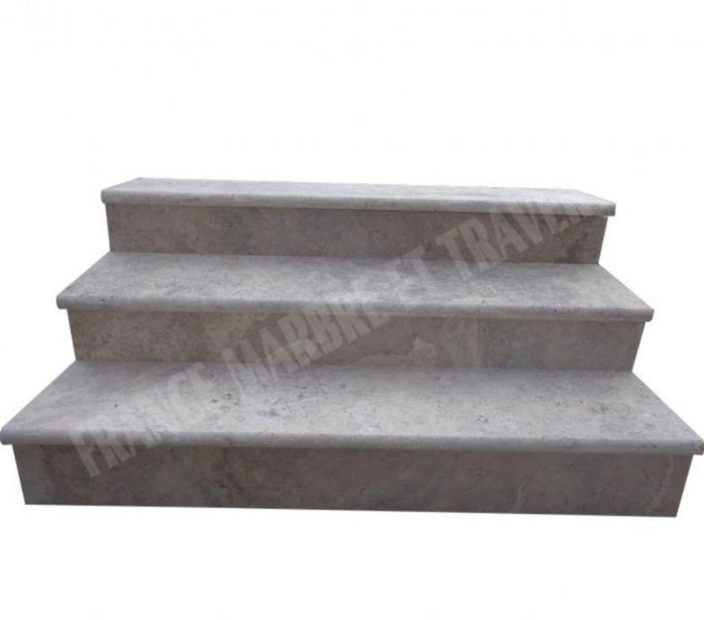  Var Forcalqueiret - 83136 - Photos Vivastreet Travertin Gris Silver Marche Escalier REF 2896