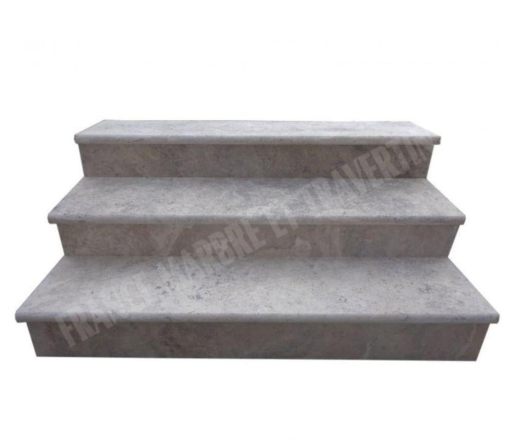  Var Forcalqueiret - 83136 - Photos Vivastreet Travertin Gris Silver Marche Escalier REF 2896