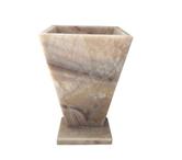 Onyx Miel Piedestal Vasque 50x45 cm REF 2351