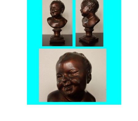 Décoration - art Aisne Abbecourt - 02300 - Photos Vivastreet buste bronze « jean qui rit .