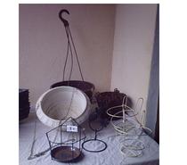 Support Porte-Pots de Fleurs + à suspensions
