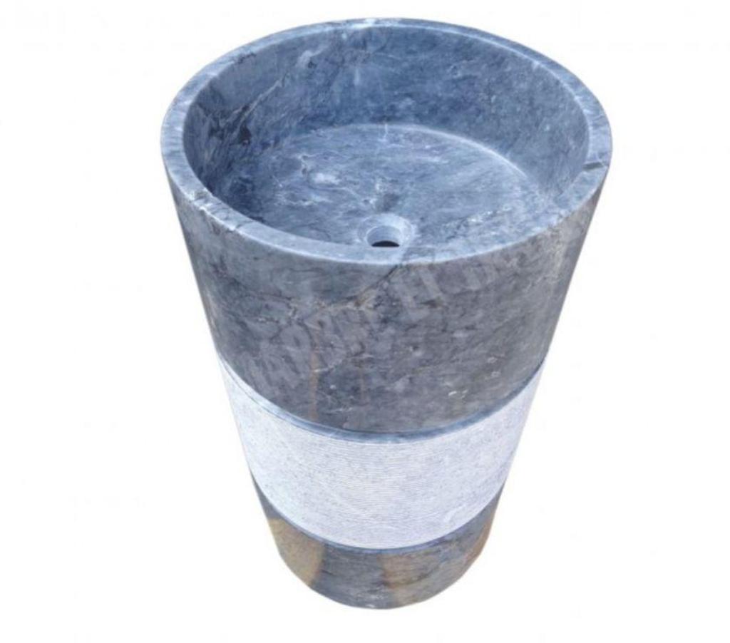  Var Forcalqueiret - 83136 - Photos Vivastreet Pierre Bleue Turque Piédestal Vasque Modèle Baril REF 632