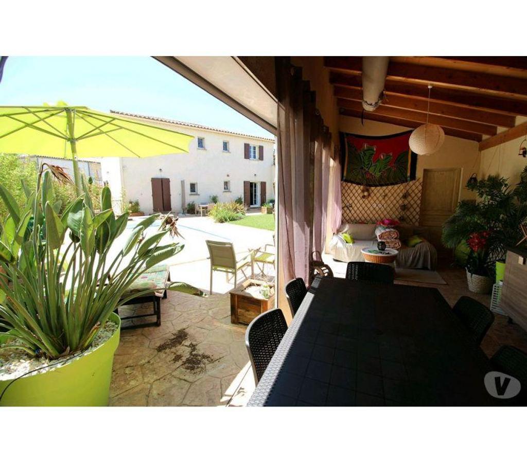 Vente Maison Gard Garons - 30128 - Photos Vivastreet 16 MN CV NIMES, Belle Bastide 240 m² avec piscine et annexes