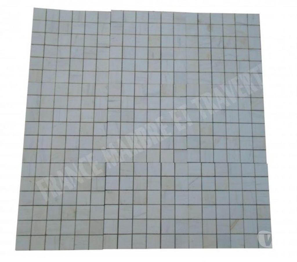  Var Forcalqueiret - 83136 - Photos Vivastreet Dolomite Blanc Mosaïque 4,8x4,8 cm REF 3256