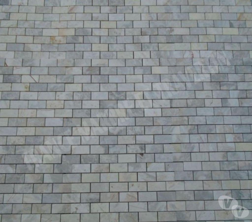  Var Forcalqueiret - 83136 - Photos Vivastreet Dolomite Argent Mosaïque 2,3x4,8 cm REF 3253