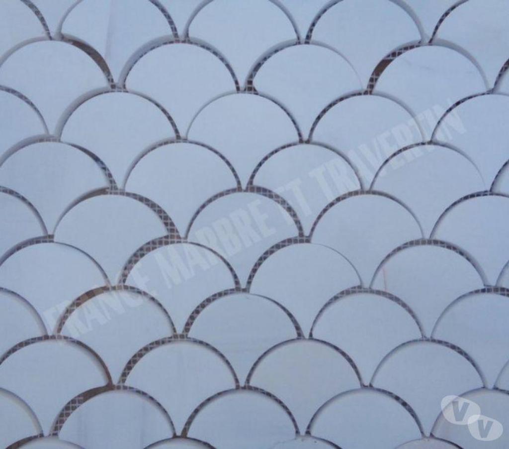  Var Forcalqueiret - 83136 - Photos Vivastreet Dolomite Blanc ArabesqueMosaïque 31x25 cm REF 2913