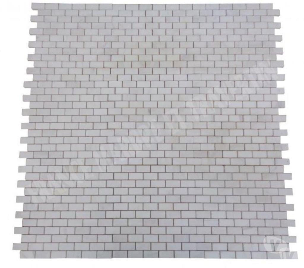  Var Forcalqueiret - 83136 - Photos Vivastreet Dolomite Blanc Mosaïque 2,3x4,8 cm REF 2910