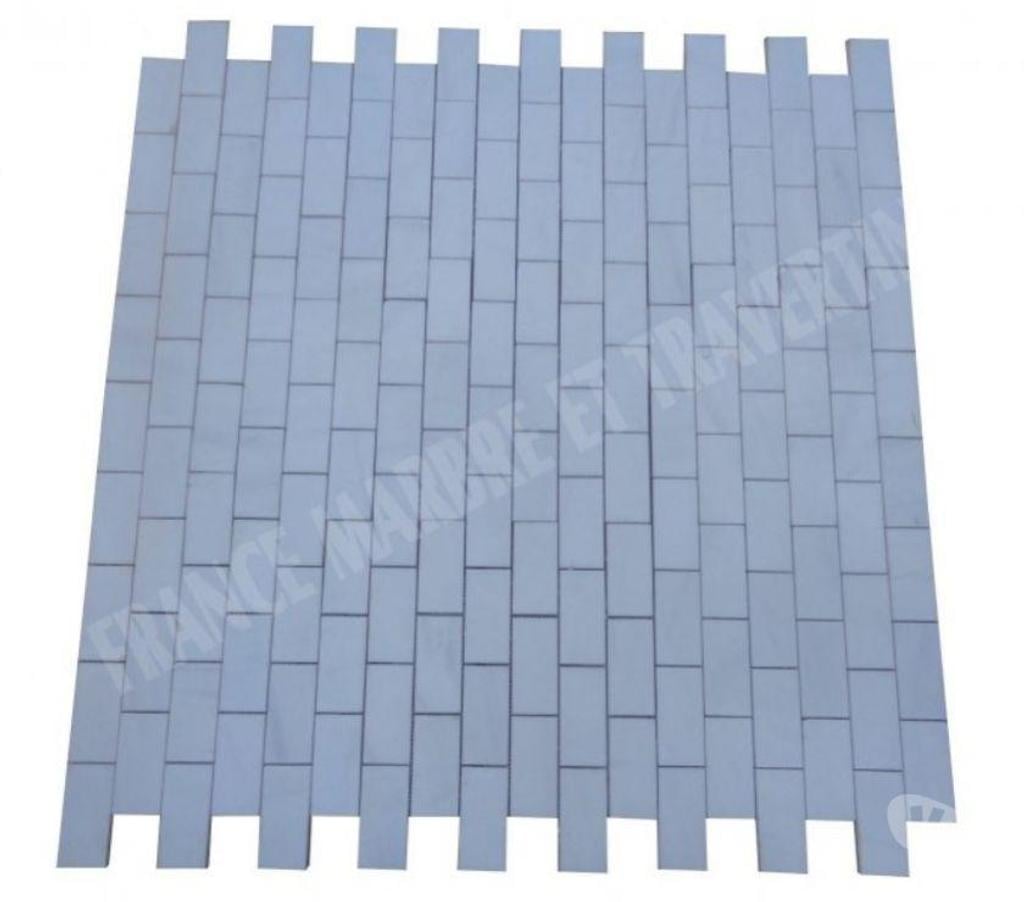  Var Forcalqueiret - 83136 - Photos Vivastreet Dolomite Blanc Mosaïque Parquet 4,8x10 cm REF 2885