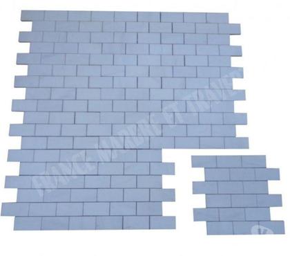 Bricolage - Jardin - Outillage Forcalqueiret Var - Photos Vivastreet Dolomite Blanc Mosaïque Parquet 4,8x10 cm REF 2885