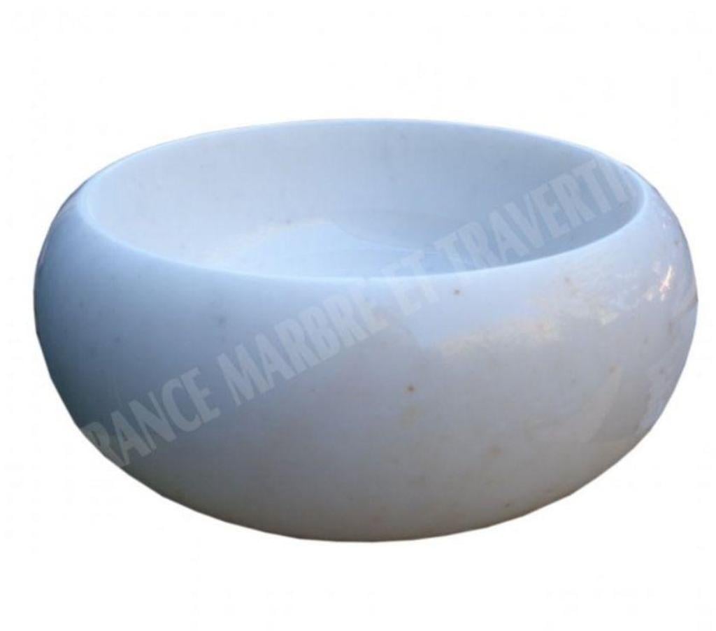  Var Forcalqueiret - 83136 - Photos Vivastreet Vasque Dolomite Blanc Modèle Lentille REF 2476