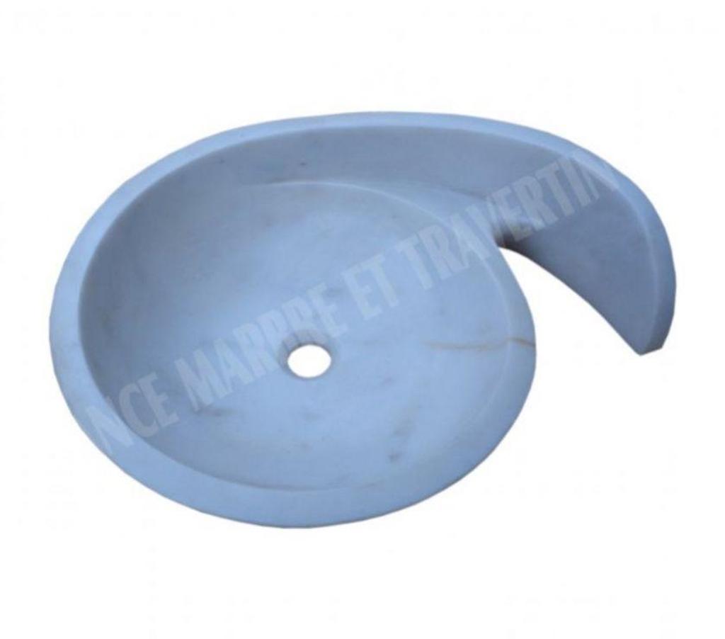  Var Forcalqueiret - 83136 - Photos Vivastreet Vasque Dolomite Blanc Modèle Escargot REF 2474