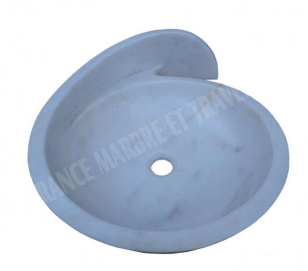  Var Forcalqueiret - 83136 - Photos Vivastreet Vasque Dolomite Blanc Modèle Escargot REF 2474