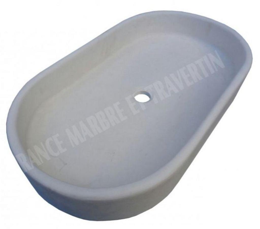  Var Forcalqueiret - 83136 - Photos Vivastreet Calcaire Limestone Ovale Vasque 70x40 cm REF 1947
