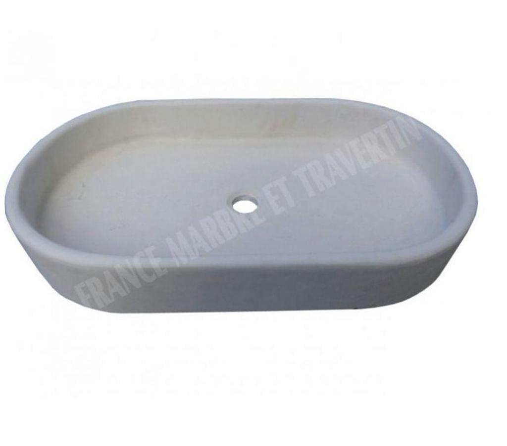  Var Forcalqueiret - 83136 - Photos Vivastreet Calcaire Limestone Ovale Vasque 70x40 cm REF 1947
