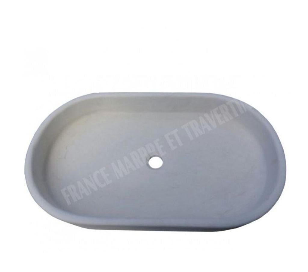  Var Forcalqueiret - 83136 - Photos Vivastreet Calcaire Limestone Ovale Vasque 70x40 cm REF 1947