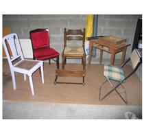 Chaises et éclairages