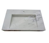 Marbre Blanc Usak Évier Design 100x50 cm REF 2482