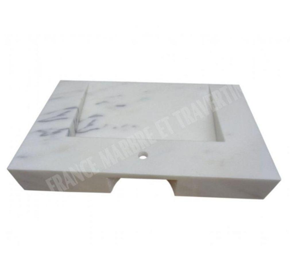  Var Forcalqueiret - 83136 - Photos Vivastreet Marbre Blanc Usak Évier Design 100x50 cm REF 2482