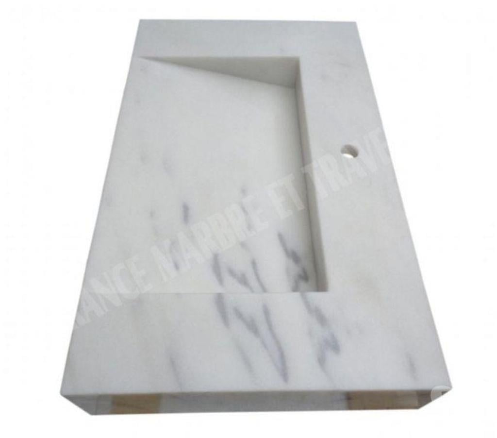  Var Forcalqueiret - 83136 - Photos Vivastreet Marbre Blanc Usak Évier Design 100x50 cm REF 2482