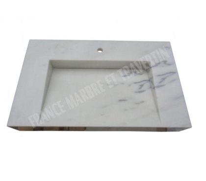 Bricolage - Jardinage Forcalqueiret Var - Photos Vivastreet Marbre Blanc Usak Évier Design 100x50 cm REF 2482