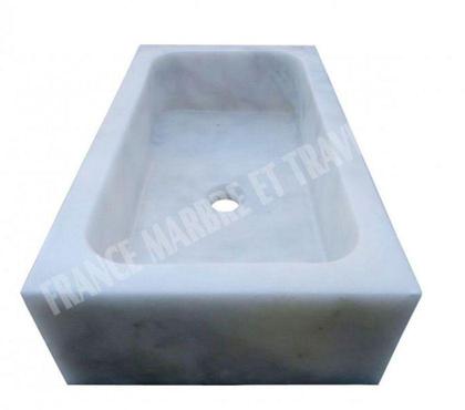 Bricolage - Jardin - Outillage Forcalqueiret Var - Photos Vivastreet Marbre Blanc Evier 55x32 cm REF 1957