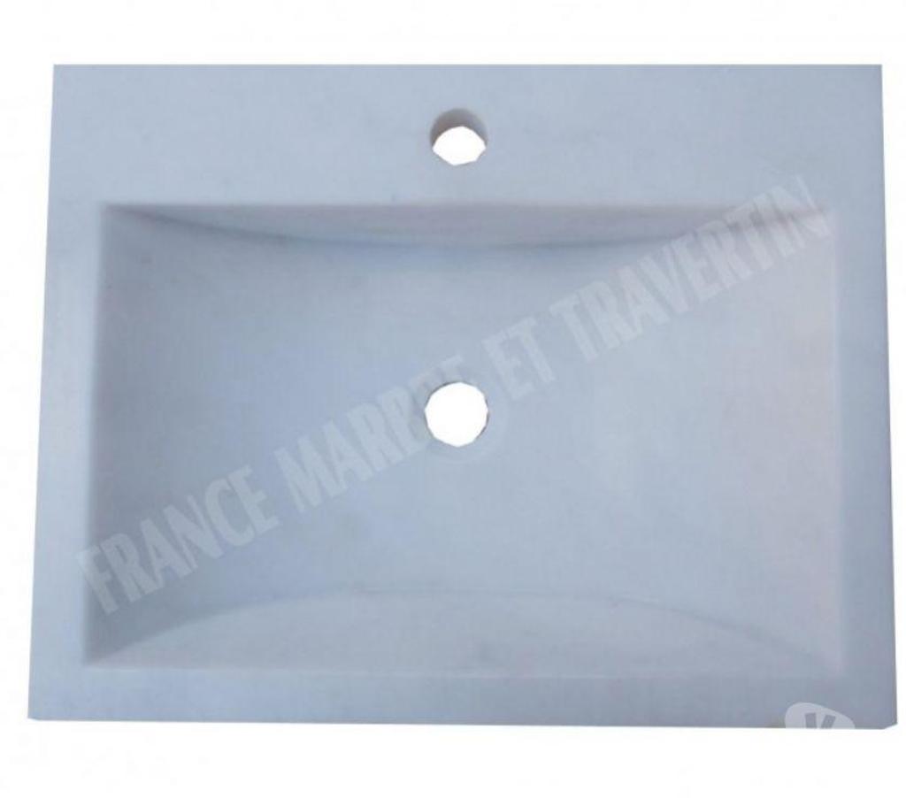  Var Forcalqueiret - 83136 - Photos Vivastreet Marbre Afyon Blanc Extra Évier 50x40 cm REF 1549