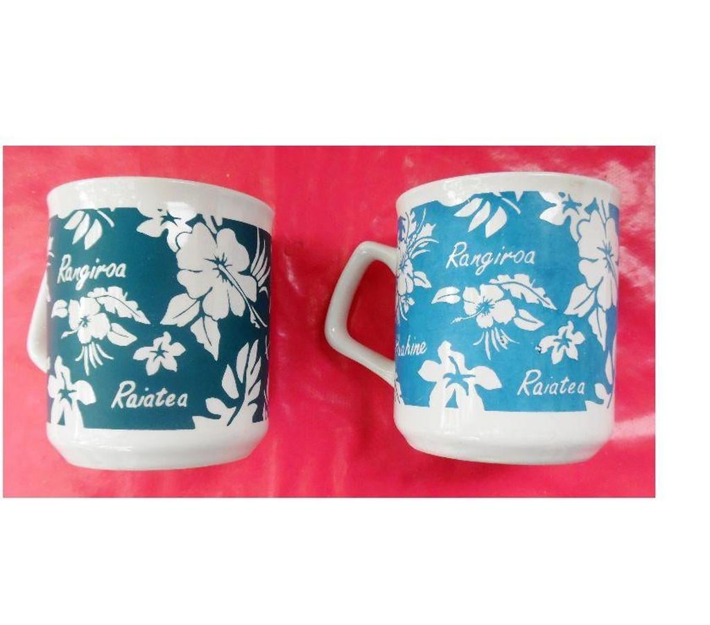 Ameublement & art de la table Hérault Castries - 34160 - Photos Vivastreet 2 mugs (chopes) en céramique d’occasion ramenées de Tahiti 