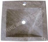Marbre Marron Emperador Evier 40x50 cm REF 287